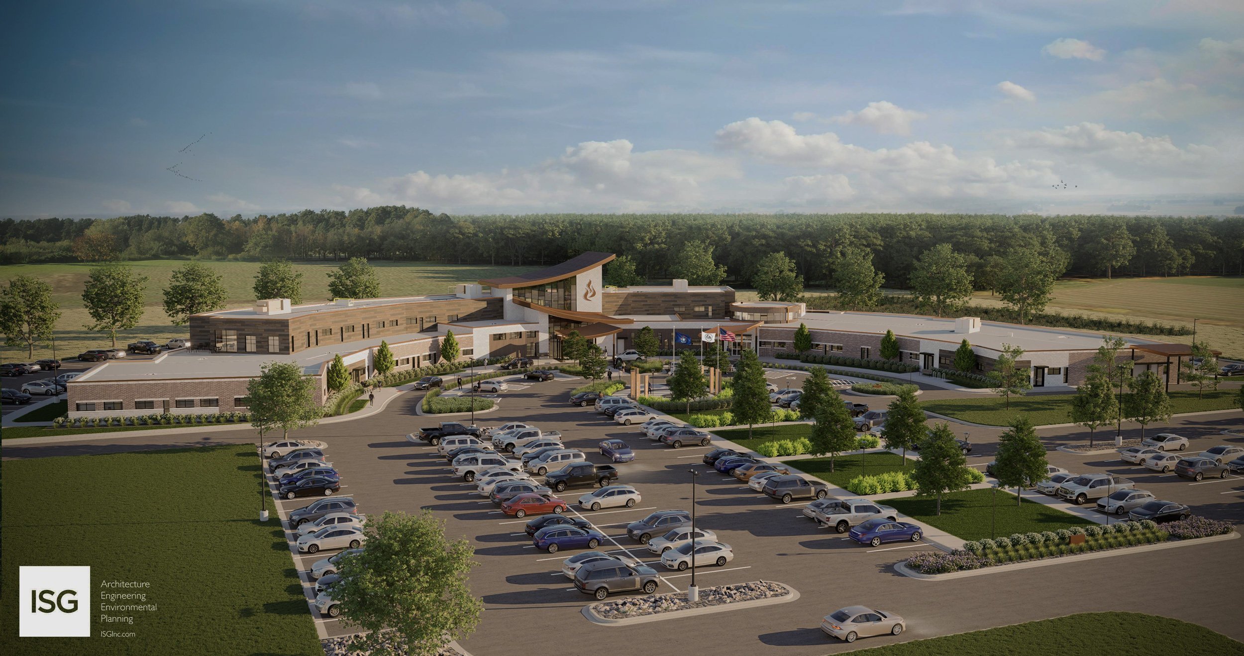 Hannahville-Indian-Community-Governmental-&-Health-Services-Building-dark