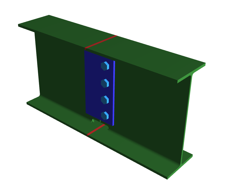 Beam Direct Weld Moment Splice Connection_3