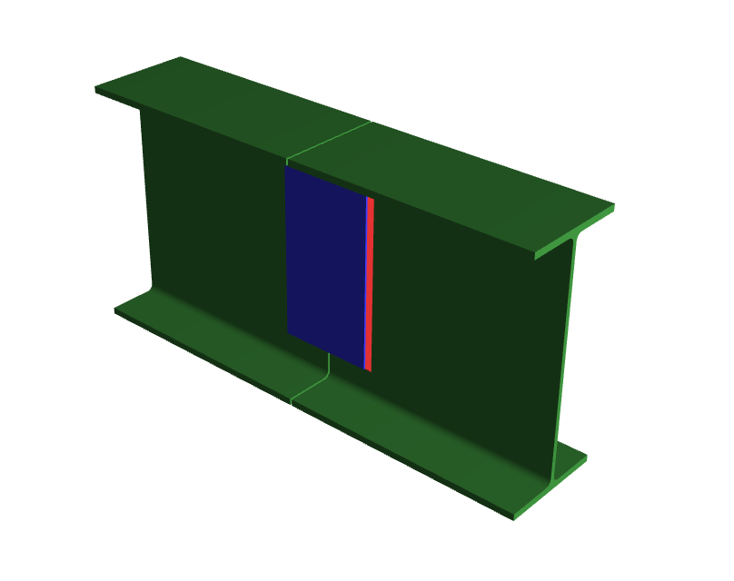 Beam Shear Tab Splice Connection_2