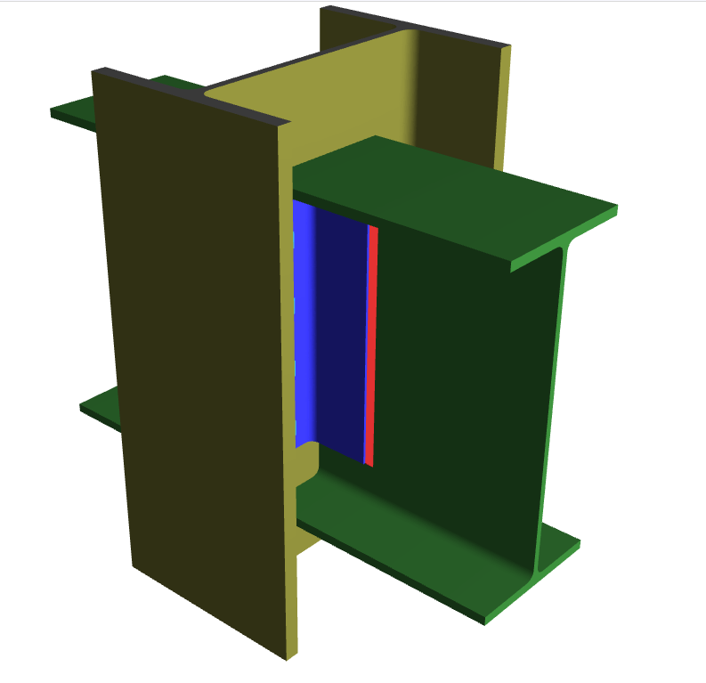 Column-Beam Clip Angle-Both Side-Shear Connection_2