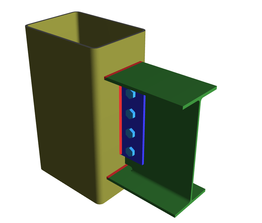 Beam to Column Direct Weld Moment Connection_1