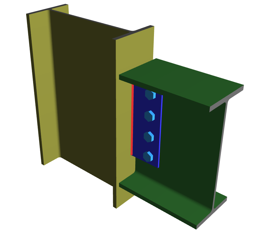 Column-Beam Shear Tab Connection_2