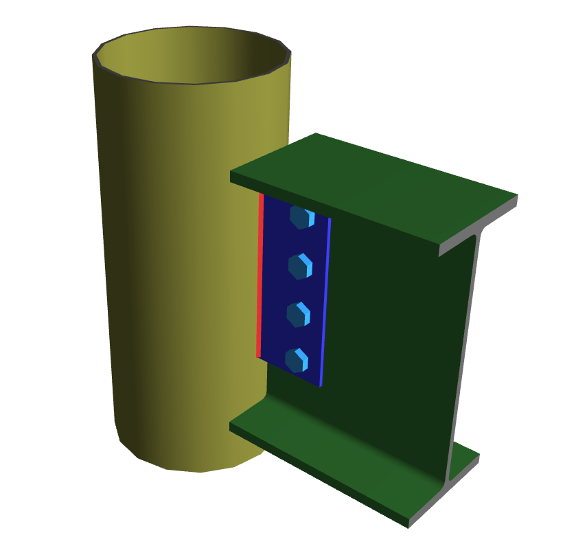 Column-Beam Shear Tab Connection_3