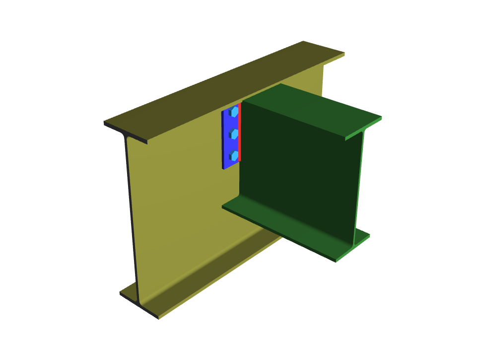 Beam to Girder End-Plate Shear Connection_1